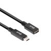 CLUB3D USB Gen1 Type-C Extension Cable 5Gbps 60W(20V/3A) 4K60Hz M/F 1m/3.28ft view 2