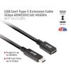 CLUB3D USB Gen1 Type-C Extension Cable 5Gbps 60W(20V/3A) 4K60Hz M/F 1m/3.28ft view 4