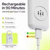Personal Alarm for Women Safety, 130dB Loud Siren Keychain, TSA Safe, White view 4