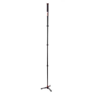 3 Legged Thing Punks Trent 2.0 Monopod with Docz2 Foot Spreader Kit - Lightweight Magnesium Alloy Camera Monopod with Multiple Uses for Heavy Equipment (TRENTKITGREY2.0)