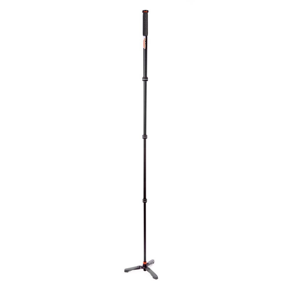 3 Legged Thing Punks Trent 2.0 Monopod with Docz2 Foot Spreader Kit - Lightweight Magnesium Alloy Camera Monopod with Multiple Uses for Heavy Equipment (TRENTKITGREY2.0)