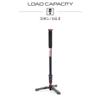 3 Legged Thing Punks Trent 2.0 Monopod with Docz2 Foot Spreader Kit - Lightweight Magnesium Alloy Camera Monopod with Multiple Uses for Heavy Equipment (TRENTKITGREY2.0) view 3