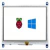 waveshare 5" 800480 Resistive Touch Screen LCD TFT Monitor for Raspberry Pi 4B/3B+/3B/2B/A+/Zero/Zero W/WH, PC Windows 10/8.1/8/7, Driver Free view 1
