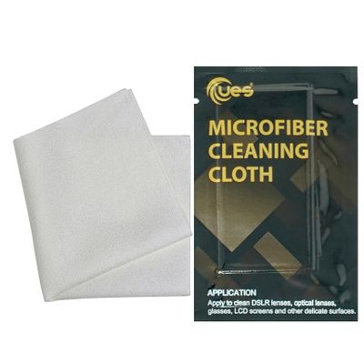 UES Lint Free Superfine Microfiber Cloth for Cleaning Lens, Phone Screen, Laptop, Eye Glasses, Tablet LED (240pcs - 15cm x 15cm)