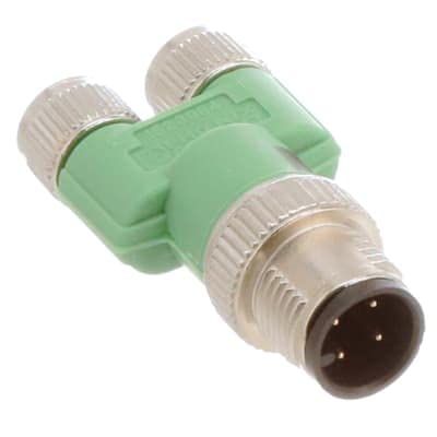 1523984, Y-Splitter, P: Str M12 M 4P to S1S2: Str M8 F 3P, P1/3-Sk1/3, k: 1-2, P4-S14, P2-S24, SAC-3P-Y/2XM 8FS SCO