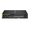 Hewlett Packard Enterprise Aruba 6000 12G Class4 PoE 2G/2SFP 139W Managed L3 Gigabit Ethernet (10/100/1000) Power over Ethernet (PoE) 1U view 1