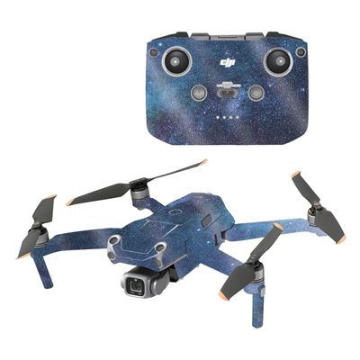 MightySkins Glossy Glitter Skin Compatible with DJI Air 2S - Astro Sky | Protective, Durable High-Gloss Glitter Finish | Easy to Apply, Remove, and Change Styles | Made in The USA