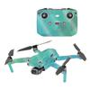 MightySkins Glossy Glitter Skin Compatible with DJI Air 2S - Blue Green Polygon | Protective, Durable High-Gloss Glitter Finish | Easy to Apply and Change Styles | Made in The USA view 1