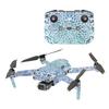 MightySkins Glossy Glitter Skin Compatible with DJI Air 2S - Carved Blue | Protective, Durable High-Gloss Glitter Finish | Easy to Apply and Change Styles | Made in The USA view 1
