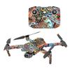 MightySkins Glossy Glitter Skin Compatible with DJI Air 2S - Acid Trippy | Protective, Durable High-Gloss Glitter Finish | Easy to Apply and Change Styles | Made in The USA view 1