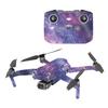 MightySkins Glossy Glitter Skin Compatible with DJI Air 2S - Violet Stars | Protective, Durable High-Gloss Glitter Finish | Easy to Apply and Change Styles | Made in The USA view 1