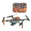 MightySkins Glossy Glitter Skin Compatible with DJI Air 2S - Lava Water | Protective, Durable High-Gloss Glitter Finish | Easy to Apply, Remove, and Change Styles | Made in The USA view 1