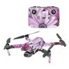 MightySkins Glossy Glitter Skin Compatible with DJI Air 2S - Purple Flowers | Protective, Durable High-Gloss Glitter Finish | Easy to Apply and Change Styles | Made in The USA view 1