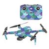 MightySkins Glossy Glitter Skin Compatible with DJI Air 2S - Blue Scales | Protective, Durable High-Gloss Glitter Finish | Easy to Apply and Change Styles | Made in The USA view 1