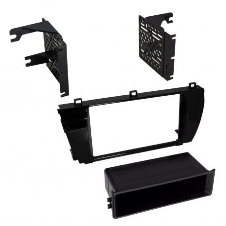 Carxtc Double or Single Din Installation Car Stereo Dash Kit for Aftermarket Radio 1mg