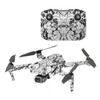 MightySkins Glossy Glitter Skin Compatible with DJI Air 2S - Floral Retro | Protective, Durable High-Gloss Glitter Finish | Easy to Apply and Change Styles | Made in The USA view 1
