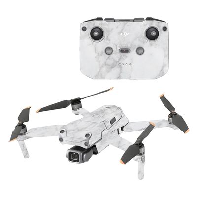 MightySkins Glossy Glitter Skin Compatible with DJI Air 2S - Frost Marble | Protective, Durable High-Gloss Glitter Finish | Easy to Apply and Change Styles | Made in The USA