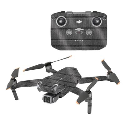 MightySkins Glossy Glitter Skin Compatible with DJI Air 2S - Carved Wood | Protective, Durable High-Gloss Glitter Finish | Easy to Apply and Change Styles | Made in The USA