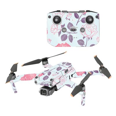 MightySkins Glossy Glitter Skin Compatible with DJI Air 2S - Vintage Floral | Protective, Durable High-Gloss Glitter Finish | Easy to Apply and Change Styles | Made in The USA