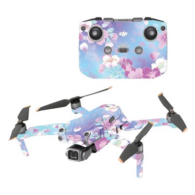 MightySkins Glossy Glitter Skin Compatible with DJI Air 2S - in Bloom | Protective, Durable High-Gloss Glitter Finish | Easy to Apply, Remove, and Change Styles | Made in The USA