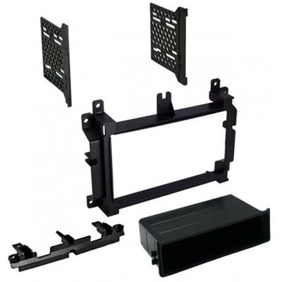Carxtc Double or Single Din Installation Car Stereo Dash Kit for Aftermarket Radio 658