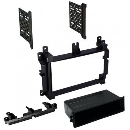 Carxtc Double or Single Din Installation Car Stereo Dash Kit for Aftermarket Radio 658