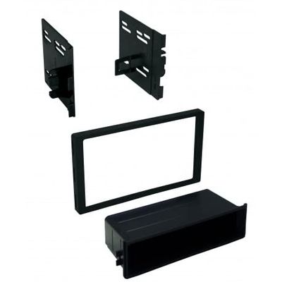 Carxtc Double or Single Din Installation Car Stereo Dash Kit for Aftermarket Radio 413