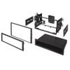 Carxtc Double or Single Din Installation Car Stereo Dash Kit for Aftermarket Radio 830 view 1