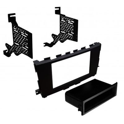 Carxtc Double or Single Din Installation Car Stereo Dash Kit for Aftermarket Radio 738