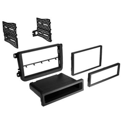 Carxtc Double or Single Din Installation Car Stereo Dash Kit for Aftermarket Radio 017