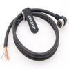 ZBLZGP 12 Pin Hirose Female to Leadwires I/O Trigger Cable for Basler Sony AVT GIGE Cameras (1M, Elbow 12 Pin Cable) view 1