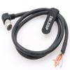 ZBLZGP 12 Pin Hirose Female to Leadwires I/O Trigger Cable for Basler Sony AVT GIGE Cameras (1M, Elbow 12 Pin Cable) view 2