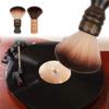 Anti-Static LP Vinyl Record Cleaning Cleaner Pad Brush Audio Stylus Dust Remover Anti-static Wooden Handle Soft Squirrel Hair Record Cleaning Brush Stylus Dust Remover for LP Vinyl Record Turntable LP view 3