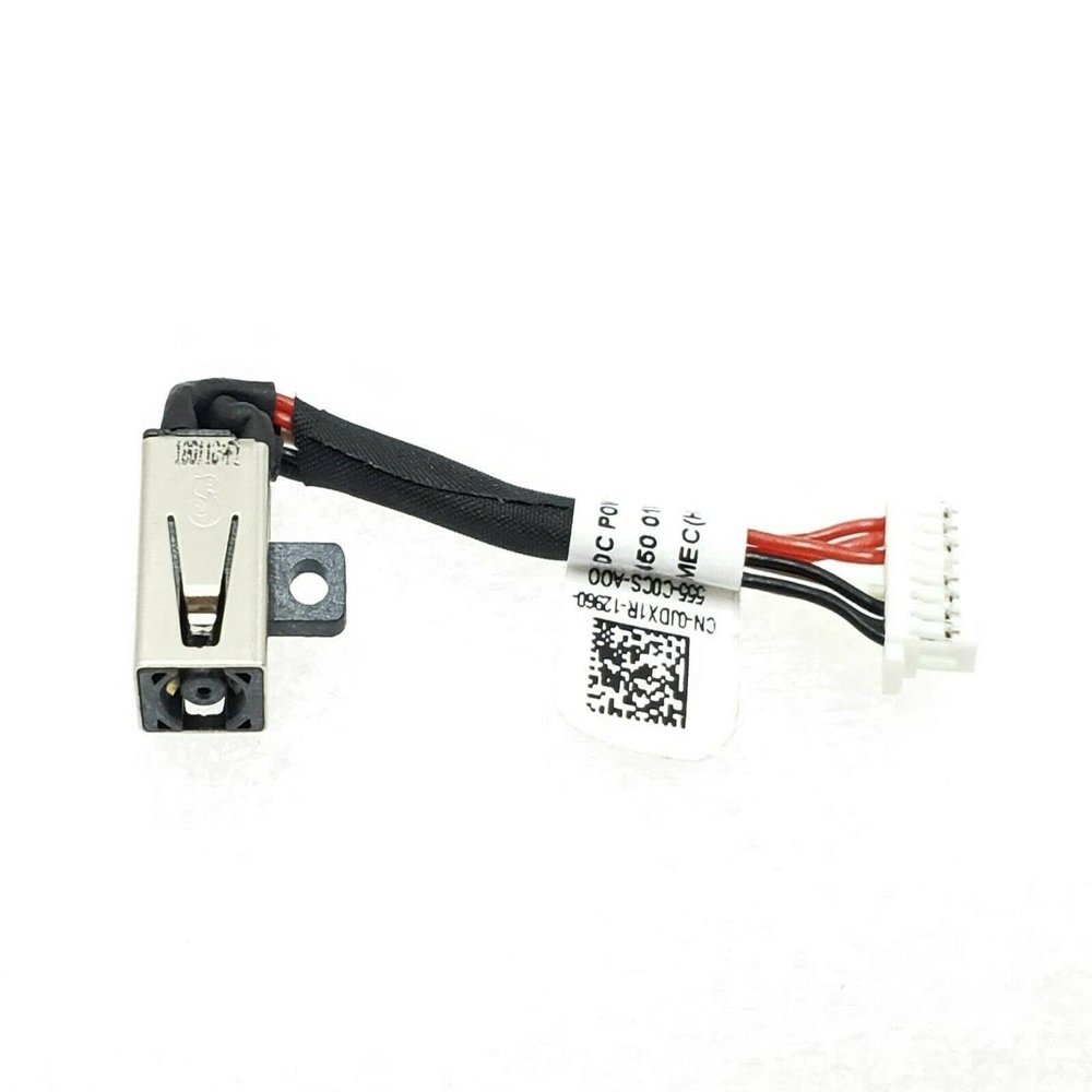 Fleshy Leaf DC Power Jack Harness Cable Compatible with Dell Inspiron 15 (5568 7569 7579 7570) 13 (5368 5378 7368 7378) P/N:PF8JG 0PF8JG 450.07R03.000 450.07R03.0021