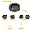 Bike Stem Top Cap Mount - Garmin Mountain Bike Mount for Garmin 25 200 130 500 510 520 520 800 810 820 1000 1030, Wahoo Elemnt, Bryton, Cateye Cycling GPS Computer, Includes Bike Phone Holder (Black) view 2