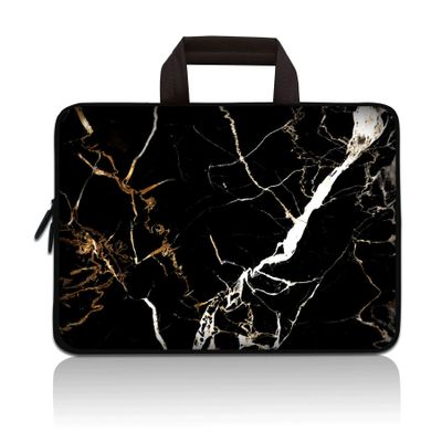 11 11.6 12 12.1 12.5 inch Laptop Carrying Bag Chromebook Case Notebook Ultrabook Bag Tablet Cover Neoprene Sleeve for Apple MacBook Air Samsung Google Acer HP DELL Lenovo Asus (Black Marble)