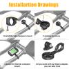 Aero Bars Mount - Garmin Bike Computer Mount for Garmin Edge, Compatible with Bike GPS Computer,Wahoo,Bryton,Cateye,GoPro Full Range and Flashlight (Black) view 4