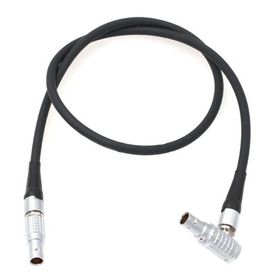 ZBLZGP Nucleus M 7 Pin Follow Focus Motor Connection Cable Daisy-Chained to 7-pin for Tilta (Straight-Elbow 7 pin)
