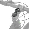 for Garmin Stem Mount - Adjustable Out Front Bike Computer Mount for Wahoo Stem, Road Cycling for Garmin Bike Computer Compatible with Wahoo Elemnt, Bryton, Cateye (Black) view 1