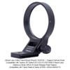 iShoot Metal Lens Collar Tripod Mount Ring Compatible with Tamron 35-150mm f/2-2.8 Di III VXD A058 E Mount, Lens Support Holder Bracket Bottom is Arca-Swiss Fit Quick Release Plate Dovetail Groove view 2