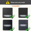 HEISHAYU Case for Kobo Libra Colour (2024) / Kobo Libra 2 (2021) 7-inch eReader,TPU Cover with Auto Wake/Sleep,Black view 2