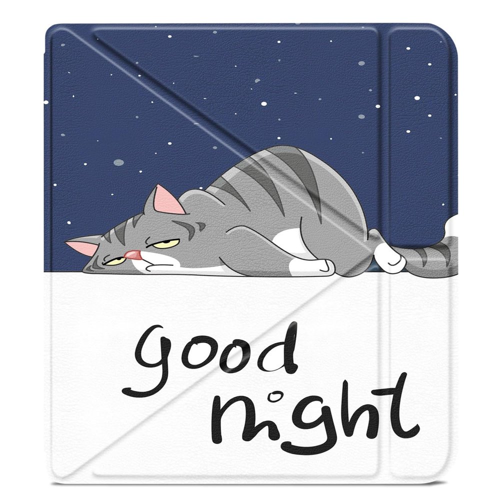 HEISHAYU Case for Kobo Libra Colour (2024) / Kobo Libra 2 (2021) 7-inch eReader,TPU Cover with Auto Wake/Sleep,Z-Cat
