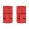 2 Red Replacement latches for Pelican 1500, 1510, 1520, 1550, 1560, 1600, 1610 Sizes. view 1