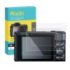 Rieibi (3 Packs) Screen Protector for Canon PowerShot SX740 hs SX730 hs Digital Camera, 0.25mm 9H Hardness Tempered Glass Film for Canon SX740 SX730 Anti-Fingerprint Anti-Scratch Ultra-clear view 1
