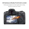 (3 Packs) Rieibi EOS R6 R7 Screen Protector - 0.33mm 9H Hardness Tempered Glass Film for Canon EOS R6 R7 EOSR6 EOSR7 - Anti-Fingerprint Anti-Scratch Ultra-Clear view 4
