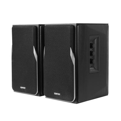 Edifier R1380DB Active Bluetooth Bookshelf Speakers - Optical/Coaxial Input - 2.0 Wireless Studio Monitor Speaker - 42W RMS (Black)