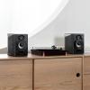 Edifier R1380DB Active Bluetooth Bookshelf Speakers - Optical/Coaxial Input - 2.0 Wireless Studio Monitor Speaker - 42W RMS (Black) view 2
