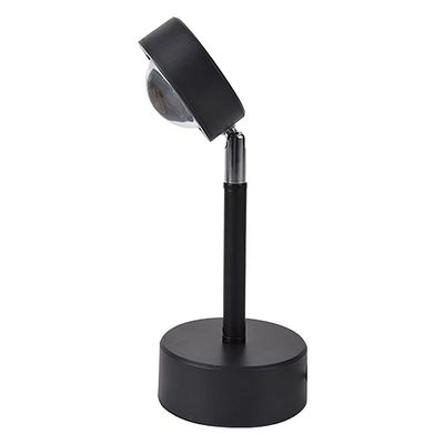 SJZD Projection Light, LED Ambient Light, 90 Front and Back Rotating Rainbow Light, USB Interface, Used in Bedroom, Living Room (Sunset Color)
