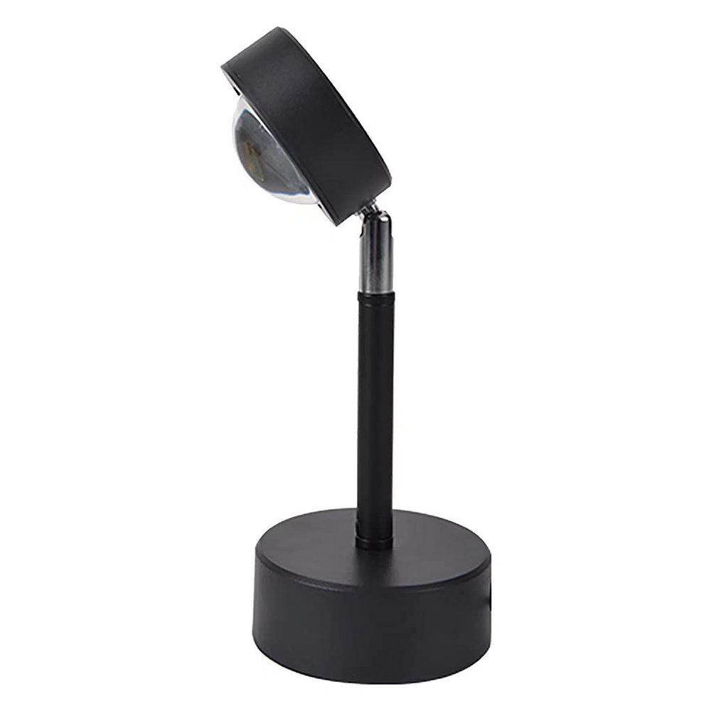 SJZD Projection Light, LED Ambient Light, 90 Front and Back Rotating Rainbow Light, USB Interface, Used in Bedroom, Living Room (Sunset Color)