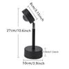 SJZD Projection Light, LED Ambient Light, 90 Front and Back Rotating Rainbow Light, USB Interface, Used in Bedroom, Living Room (Sunset Color) view 2